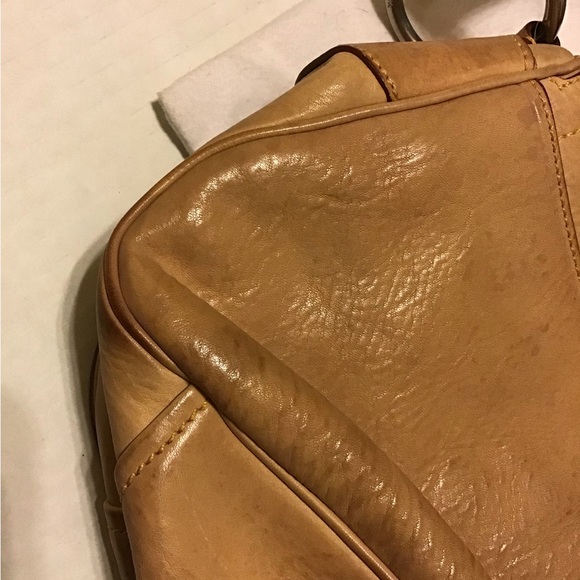 PRADA VINTAGE LEATHER HANDBAG GUC DUST BAG INCL NICE CONDITION USED - Picture 12 of 15
